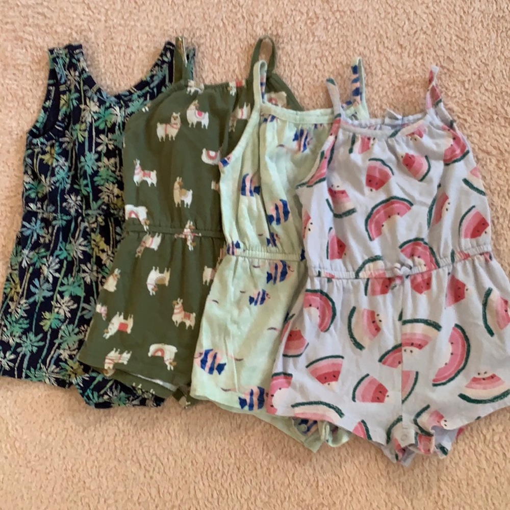 Old Navy Romper Bundle 12-18M